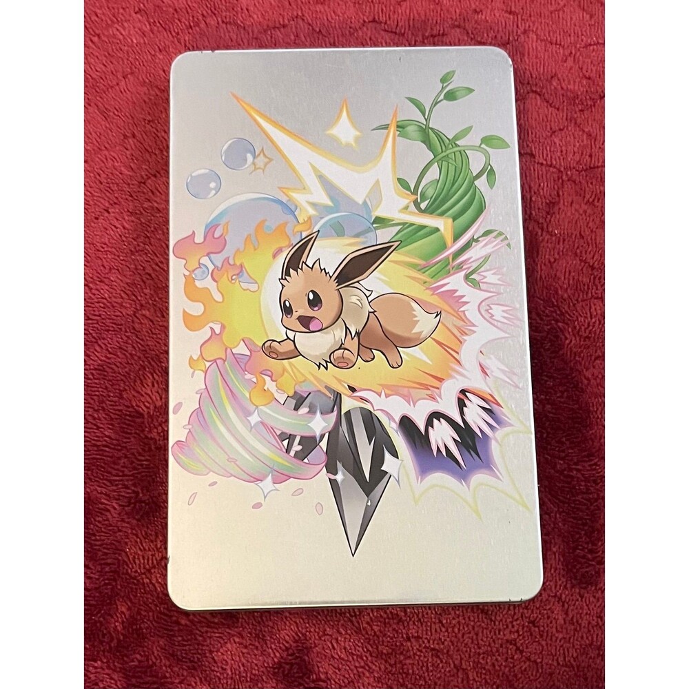 Pokémon Let's Go Pikachu Eevee Nintendo Switch SteelBook Case ONLY NO DENTS